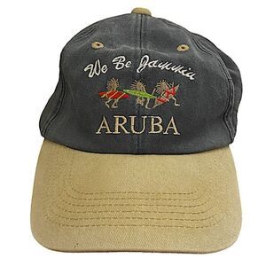 Aruba We Be Jammin Baseball Hat Cap Graffiti Tropical Caribbean